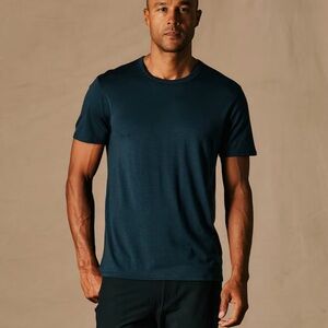 Proof Men's 72-Hour Merino T-Shirt Navy Blue Large Outdoor Base Layer Travel